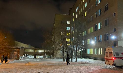Консультация нейрохирургом в травматологическом отделении ЦРБ г. СЕРГИЕВ ПОСАД (Московской области) пострадавшего 43 лет с ЧМТ после ДТП