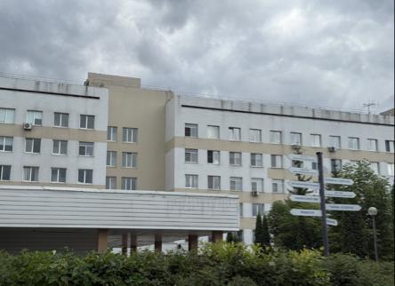 Консультация нейрохирургом в больнице г. ТУЛА пострадавшей в ДТП для госпитализации в г. Москву.