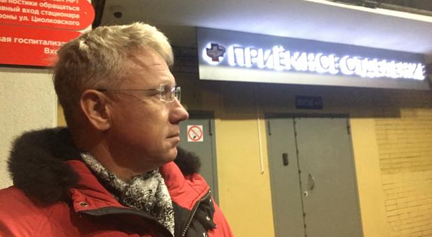 Житель Красноярска 59 лет, попал в ДТП на Ярославском шоссе. Скорая помощь привезла его в тяжелом состоянии в реанимацию ЦРБ г. КОРОЛЕВ (Московской области).