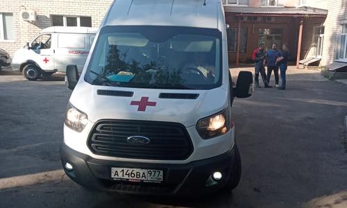 Железногорск (Курская область). Консультация нашим нейрохирургом и перевозка реанимобилем в московский стационар пострадавшего 43 лет с ЧМТ после ДТП.
