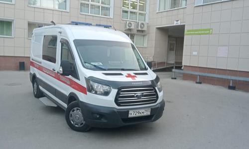 Перевозка с Областной больницы г. РЯЗАНИ больного 76 лет с переломом шейки бедра нашим реанимобилем в стационар г. Москвы.